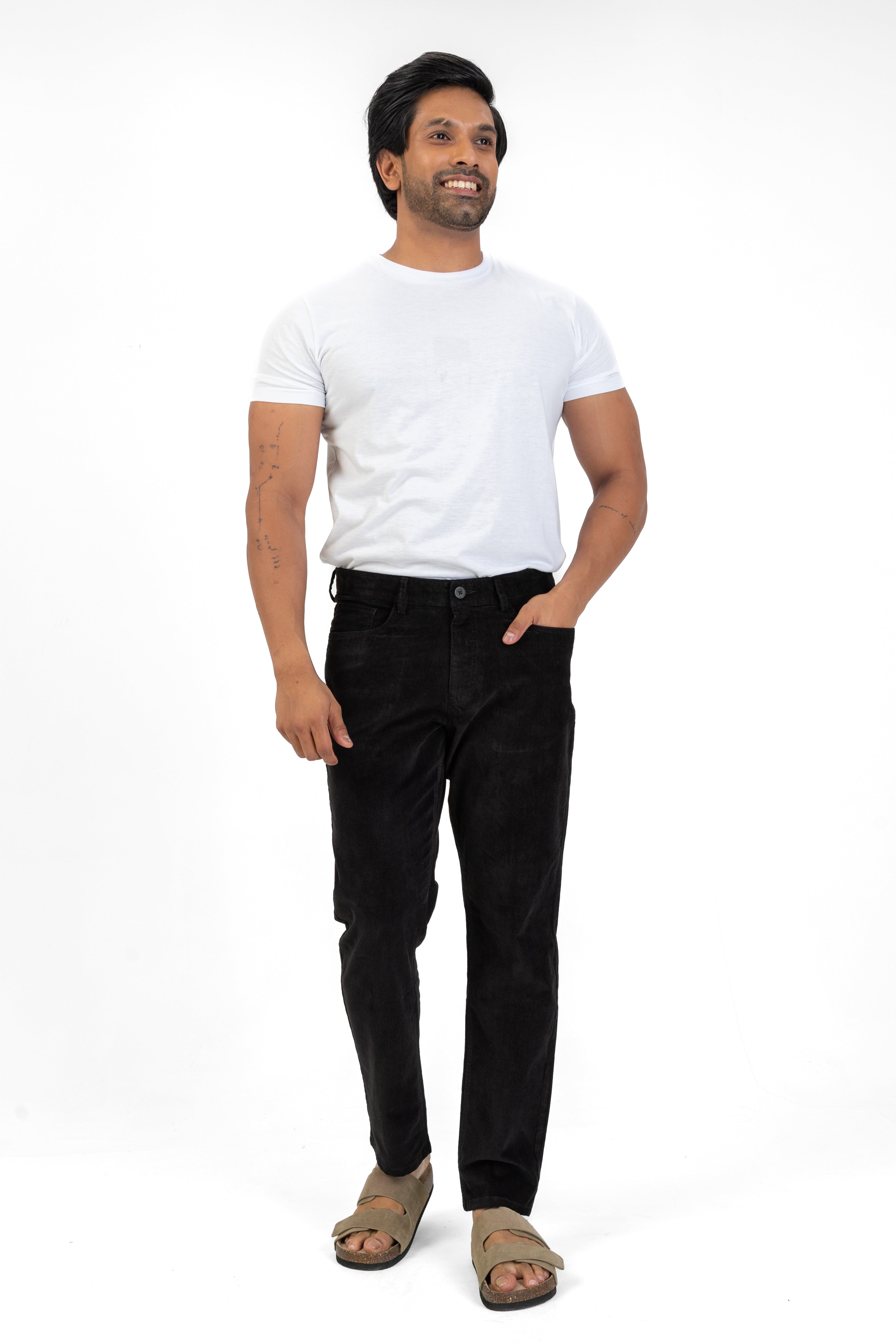 Essential Corduroy Pant – Black
