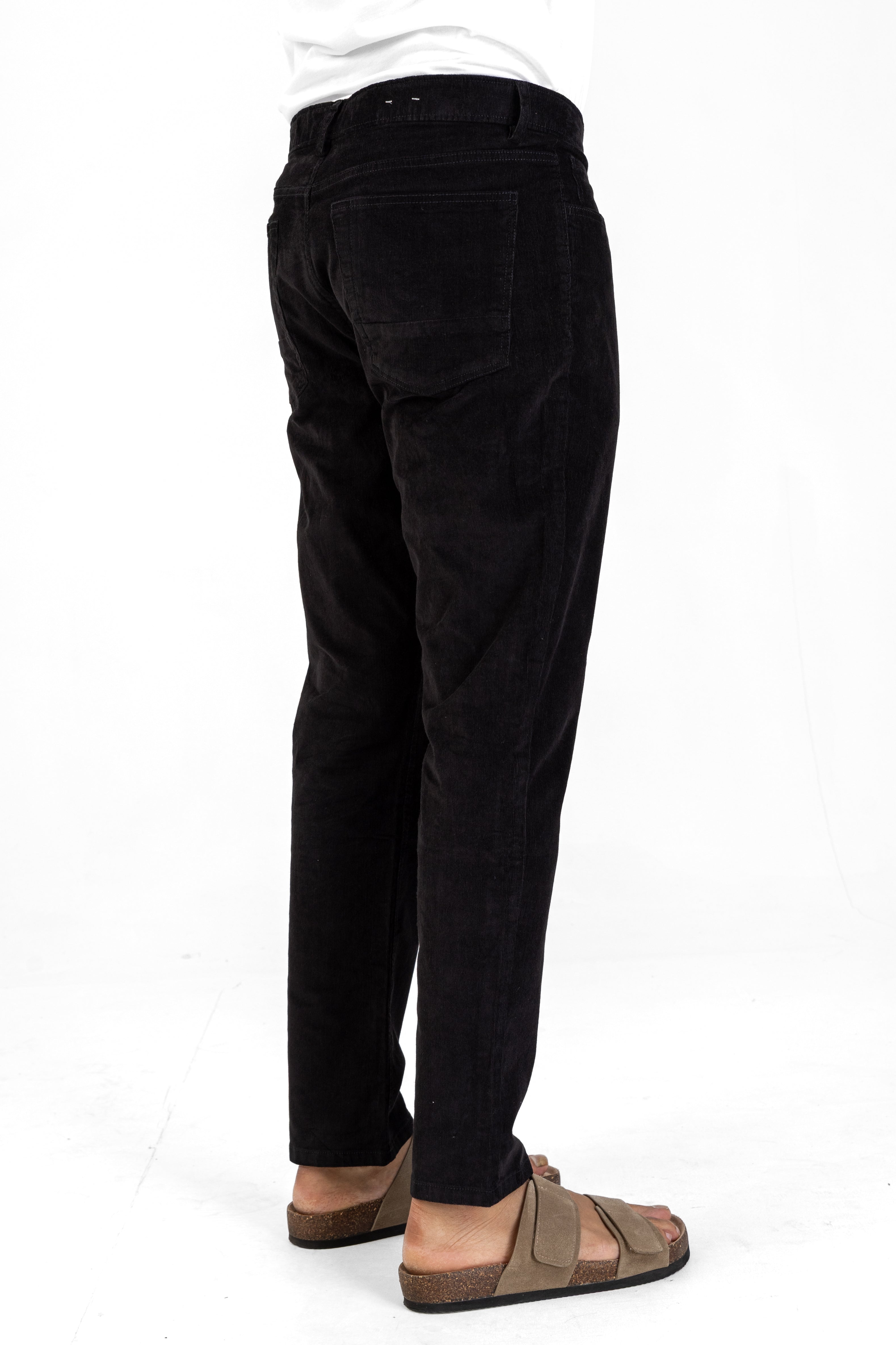 Essential Corduroy Pant – Black